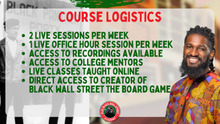Load image into Gallery viewer, Adult Learner - Play Black Wall Street Academy Live Course