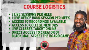 Adult Learner - Play Black Wall Street Academy Live Course
