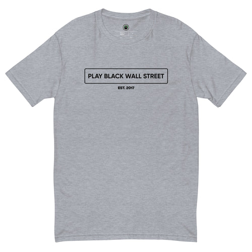 Signature T Shirt  - Play Black Wall Street