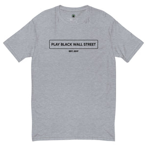 Signature T Shirt  - Play Black Wall Street