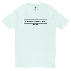 Signature T Shirt  - Play Black Wall Street