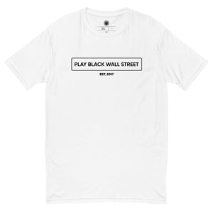 Signature T Shirt  - Play Black Wall Street