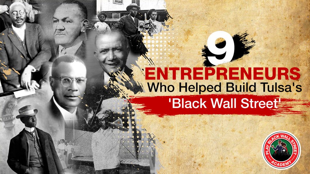 Entrepreneurs Building Black Wall Street Course