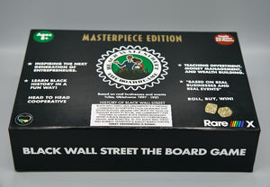 Masterpiece Edition of Black Wall Street The Board Game