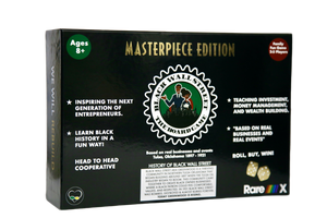 Masterpiece Edition of Black Wall Street The Board Game