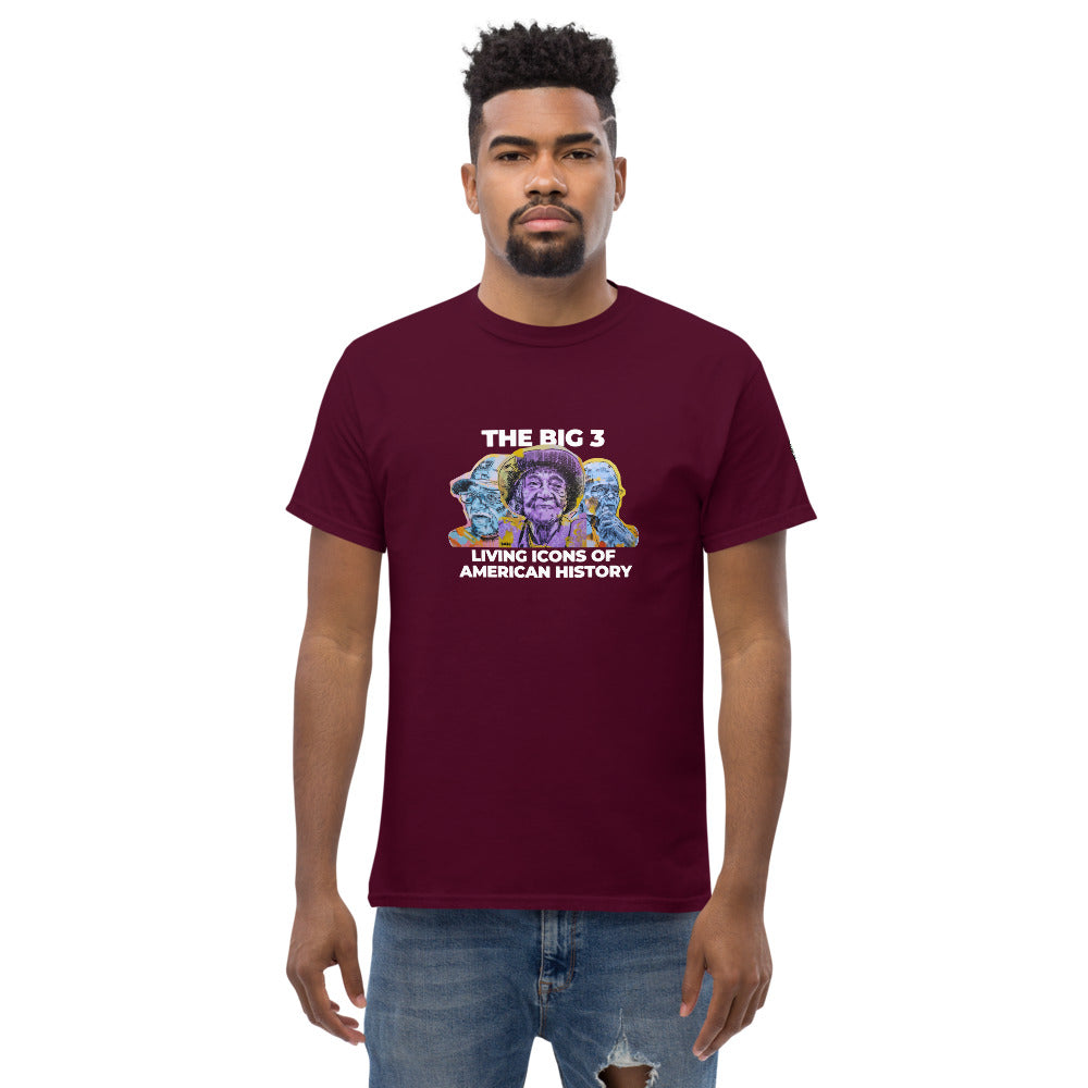 Big 3 Living Icons  tee